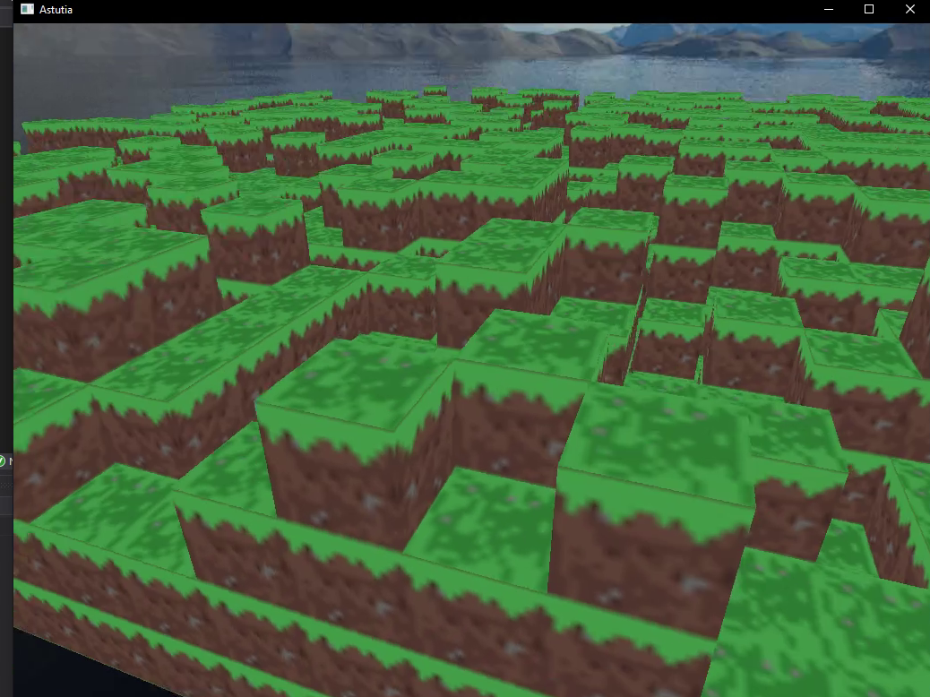 Minecraft kind of a map with OpenGL